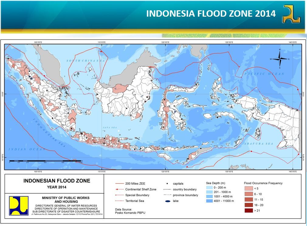 IWRM in Indonesia - Flood Zone